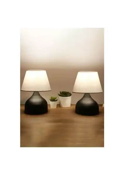 Homing Milano 2'li Metal Gövdeli Abajur Seti Şık ve Dayanıklı Tasarım Özellikleri