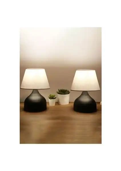 Homing Milano 2'li Metal Gövdeli Abajur Seti Şık ve Dayanıklı Tasarım Özellikleri