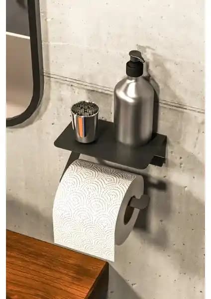 Hvn Group Tuvalet Kağıdı Askısı Raflı: Modern ve Dayanıklı Banyo Düzenleme Çözümü
