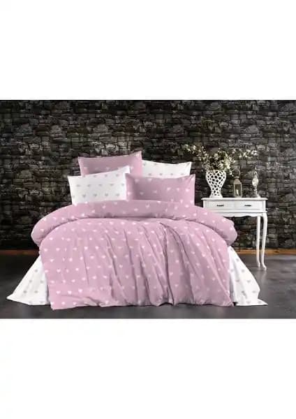 İdil Store Leopar Desenli Pamuk-Polyester Çift Kişilik Nevresim Takımı 200x220 cm