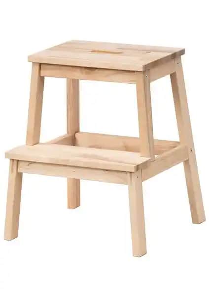 IKEA Bekvam Kayın Ağacı Basamaklı Mutfak Taburesi ve Merdiven Özellikleri