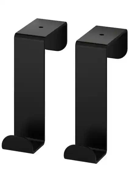 İKEA Skogsviken Siyah Kapı Askısı Seti 2'li dayanıklı ve şık tasarım ile pratik düzen çözümleri