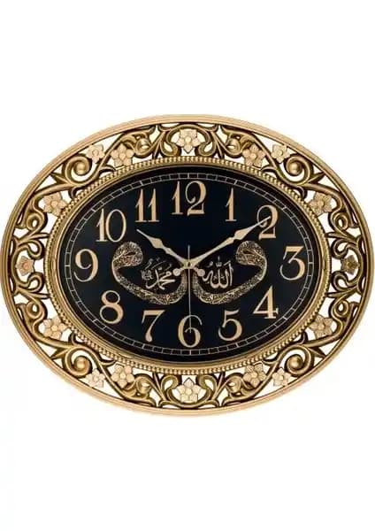 İş Saat Büyük Boy Dekoratif Duvar Saati Modern ve Şık İç Mekân Dekorasyonu İçin