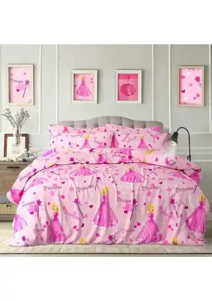 Kaan Tek Kişilik Prenses Nevresim Takımı: Çocuk ve Genç Odaları İçin Konfor ve Şıklık