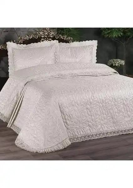 Kadınca Dükkan Elif Güpürlü Çift Kişilik Yatak Örtüsü Takımı Özellikleri ve Kullanım Rehberi