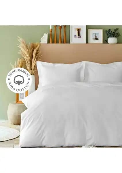 Karaca Home Back To Basic Beyaz %100 Pamuk Çift Kişilik Nevresim Takımı Özellikleri ve Yorumlar