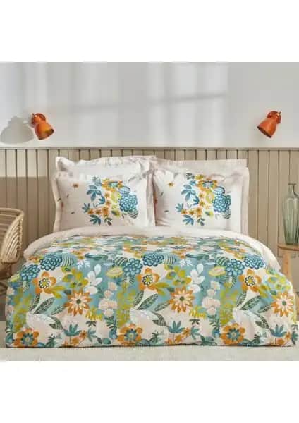 Karaca Home Botanical Çift Kişilik Nevresim Takımı Doğa Temalı Şık ve Dayanıklı Tasarım