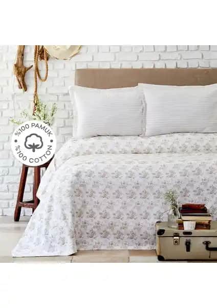 Karaca Home Brave Gold %100 Pamuk Çift Kişilik Nevresim Takımı Şıklık ve Konfor Sunar