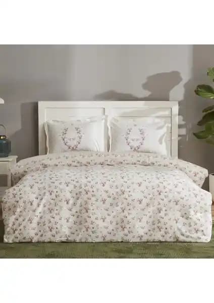 Karaca Home Sonya Yeşil %100 Pamuk Çift Kişilik Nevresim Takımı Özellikleri ve Tasarımı