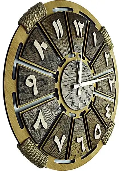 Kayra Tasarım Atölyesi'nin Ahşap Duvar Saati: Estetik ve İşlevselliğin Buluşması