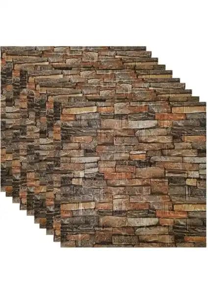 Kendinden Yapışkanlı Kahverengi Duvar Paneli NW47 ile Modern İç Dekorasyon Çözümleri