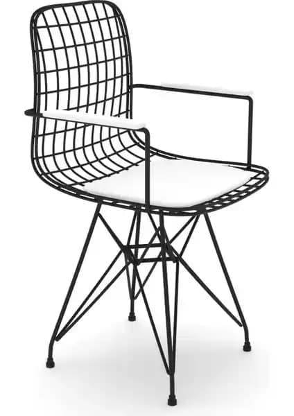 Kenz Life Knsz Metal Tel Sandalye Modern ve Çok Yönlü Oturma Çözümü