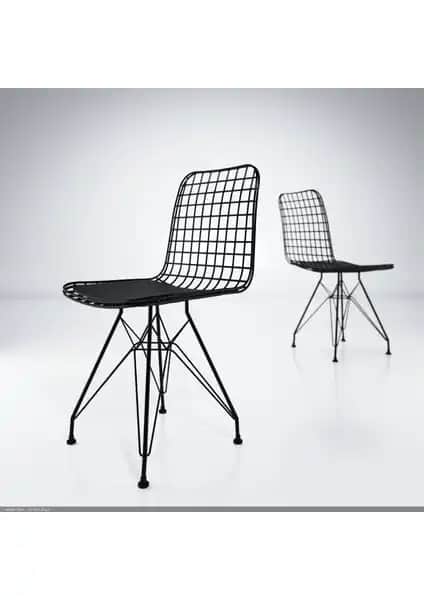 Kenz Life Knsz Metal Tel Sandalye: Modern ve Dayanıklı Oturma Çözümü