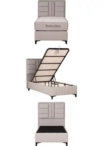 Kilim Mobilya Bamboo Sleepy Sandıklı Baza: Modern ve Fonksiyonel Yatak Çözümü