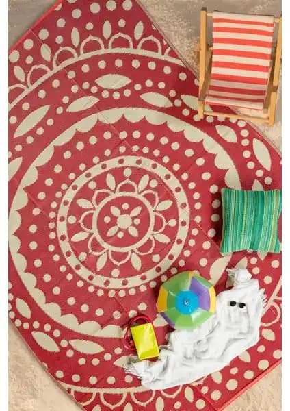 Konfor Halı Savana XL Plaj Kamp Karavan Piknik Bahçe Halısı Geniş ve Dayanıklı Çok Amaçlı Kullanım