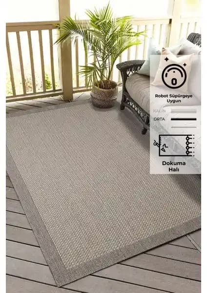 Konfor Sisalux 3091 Bej Jüt Tabanlı Modern Dokuma Kilim Özellikleri ve Kullanım Yönergeleri