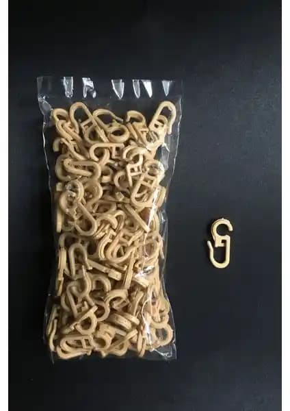 Konur Store Rustik Perde Halka Klipsi: Estetik ve Kullanışlı Perde Bağlantı Çözümü