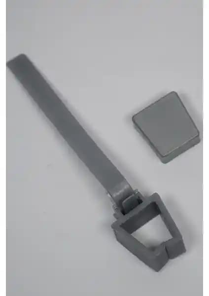 Konur Store Rustik Perde Korniş Ray Kelepçesi ve Kapakları Dekoratif ve Dayanıklı Tasarım