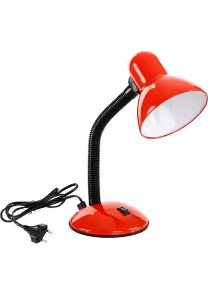 Lambamia Lamba Mia Arya Kırmızı Masa Lambası Modern ve Şık Tasarımıyla İç Mekanlara Enerji Katar