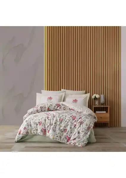 Leticia %100 Pamuklu Çift Kişilik Nevresim Takımı: Estetik ve Konfor Bir Arada