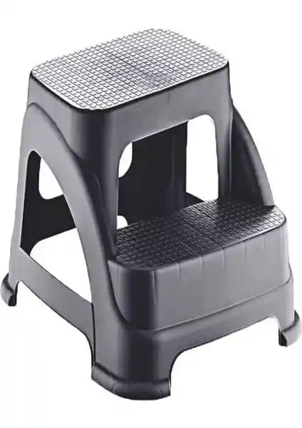 Lirazon Büyük Boy 2 Basamaklı Merdiven Tabure: Güvenli ve Dayanıklı Çözüm