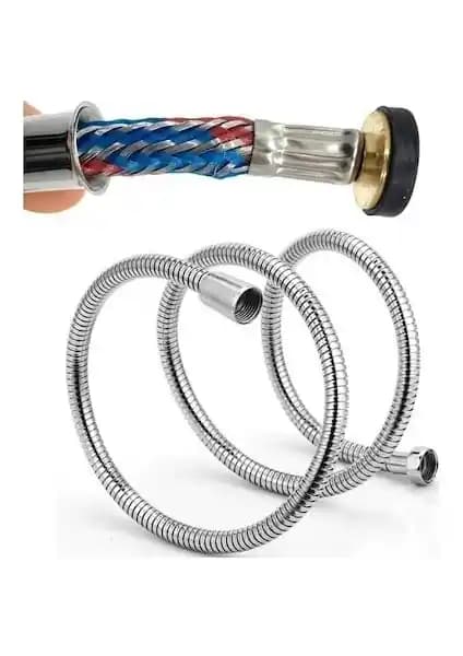 Lora Mix Çelik Örgülü Duş Hortumu: Dayanıklı ve Estetik Tasarım ile Konforlu Duş Deneyimi
