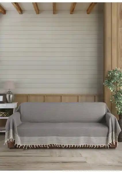 Lux Touch Sütlü Kahve Koltuk Örtüsü: Şıklık ve Koruma Sunan Yüksek Kalite Ürün