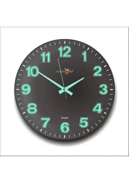 M3 Decorium Siyah Zeminli Bombe Camlı Gece Parlayan Fosforlu Saat Özellikleri ve Kullanım İpuçları