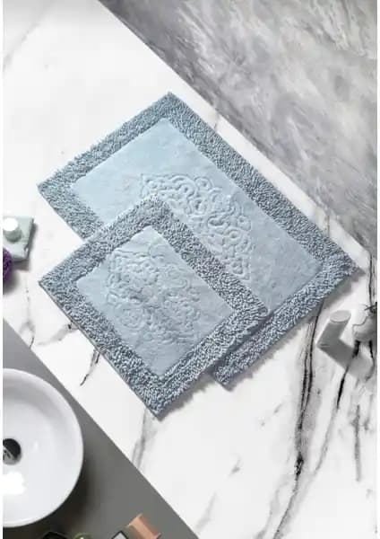 Madame Clean Tiffany 2'li Pamuklu Klozet Takımı Estetik ve Dayanıklı Tasarım