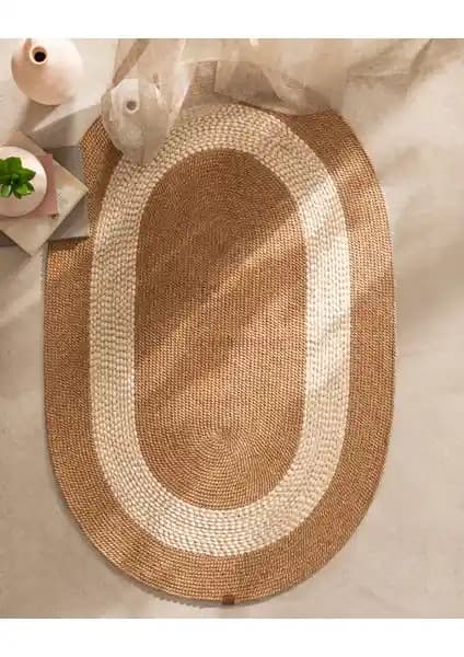 Madame Coco Alsace Oval Kilim 90x150 cm şık ve dayanıklı ev dekorasyonu ürünü