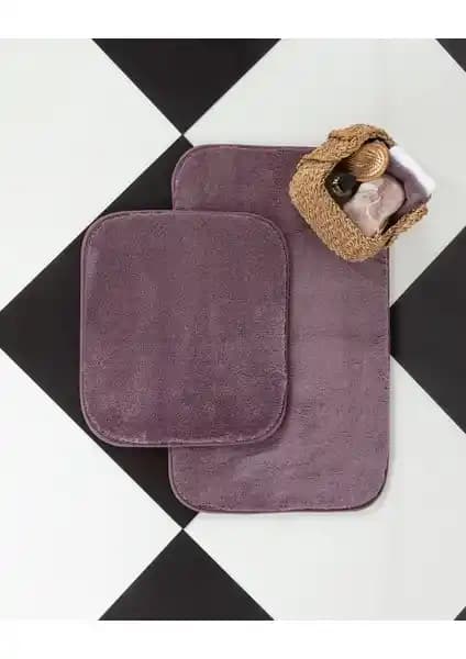 Madame Coco Carol 2'li Banyo Paspası Şıklık ve Konfor Sunan Dayanıklı Tasarım