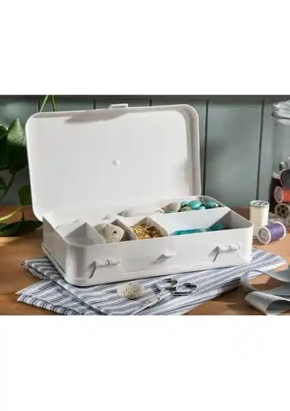 Madame Coco Gaten Düzenleyici Kutu Soft Ekru İşlevsel ve Estetik Tasarım