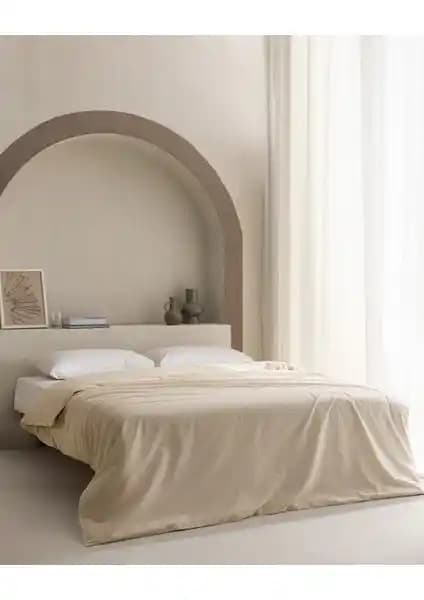 Madame Coco Manon Çift Kişilik %100 Pamuk Ranforce Düz Nevresim - Şıklık ve Konforun Buluşması