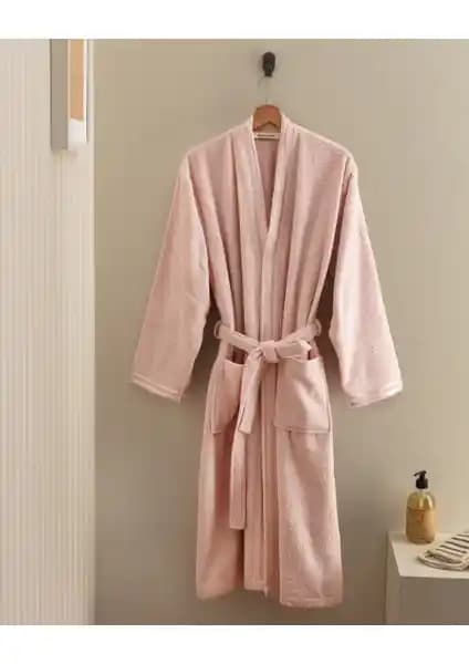 Madame Coco Maynor Pamuk Unisex Kimono Bornoz - Yüksek Kaliteli Hafif ve Hızlı Kuruyan Tasarım
