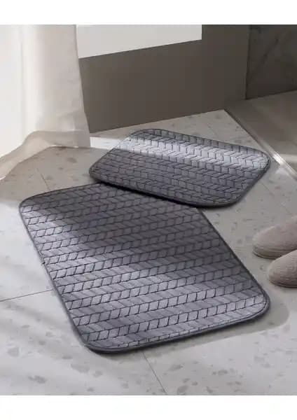 Madame Coco Norris Açık Mavi Banyo Paspası: Şık ve Konforlu Tasarım Özellikleri