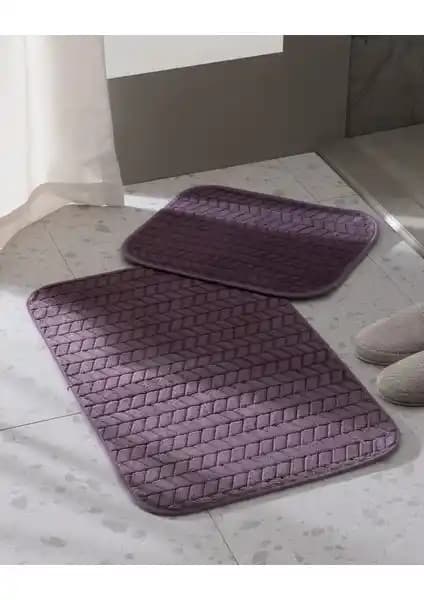 Madame Coco Norris Koyu Mürdüm Banyo Paspası Şıklık ve Konfor Sunar