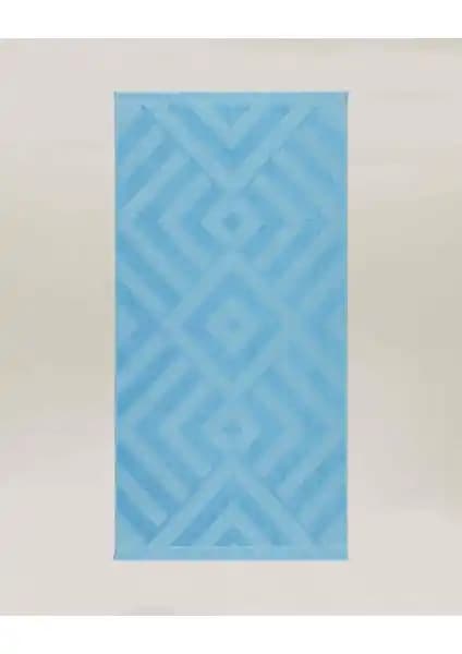 Maisonette Marıs Açık Mavi Plaj Havlusu 75x150 cm Şıklık ve Konfor Sunar