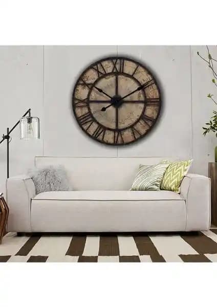 Markakanvas Ahşap Yuvarlak Duvar Saati: Estetik ve Fonksiyonellik Bir Arada