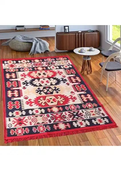 Markamanzi Collection Ertegün Çift Taraflı Kilim 120x180 cm Otantik ve Dayanıklı Tasarım