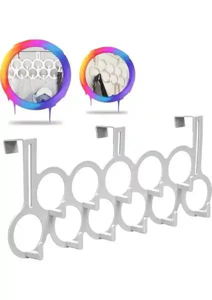 Masho Trend Beyaz Gondol Kapı Arkası Askılık ile Pratik ve Şık Düzenleme Çözümü