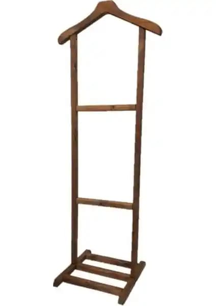 Mavi Trend Ahşap Uşak Elbise Askısı: Estetik ve Fonksiyonellik Bir Arada