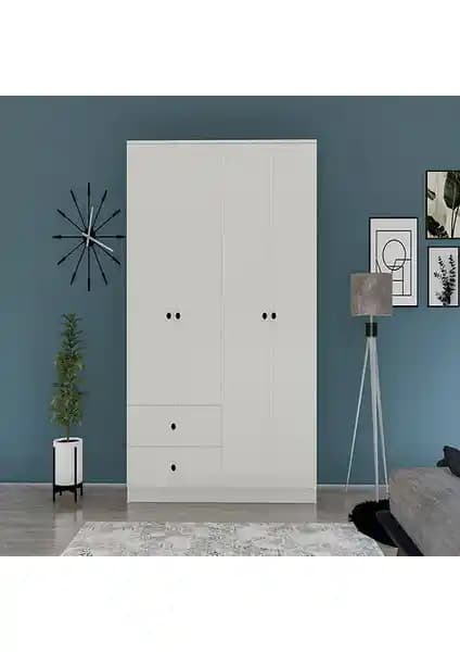 Metalia Novado Beyaz Suntalam 4 Kapılı 2 Çekmeceli Aynasız Gardırop Detaylı İnceleme