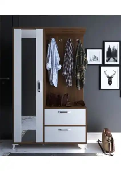 Metalia Sude Ayakkabılıklı Vestiyer: Estetik ve Fonksiyonellik Bir Arada Modern Mobilya Çözümü
