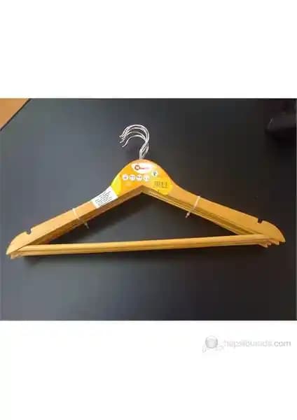 Metaltex Ahşap Askı 6'lı Set ile Ev ve Ofis Dekorasyonunuzu Şık ve Fonksiyonel Hale Getirin