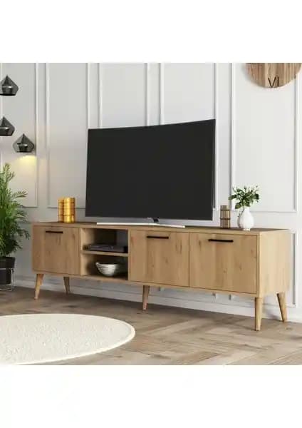 Mezza Exxen 180 cm Ahşap Ayaklı Modern TV Ünitesi Özellikleri ve Kullanım Rehberi