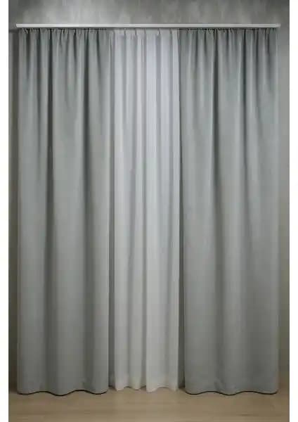 Miabella Home Kadife Fon Perde Tek Kanat 13257: Şıklık ve Çok Yönlü Kullanım İmkanı