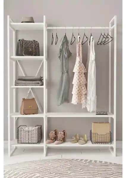 Mobitopya Nilamu Elbise Dolabı Modern Tasarım ve Uzun Ömürlü Kullanım İmkanı Sunar