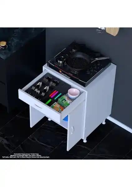 Modern ve Fonksiyonel BİRCE 60x87x48 cm Set Üstü Mutfak Dolabı Ürün Tanıtımı ve Özellikleri