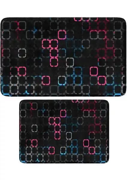 Monnhein 2'li Banyo Paspası Seti Güvenlik ve Estetik İçin Uygun Tasarım