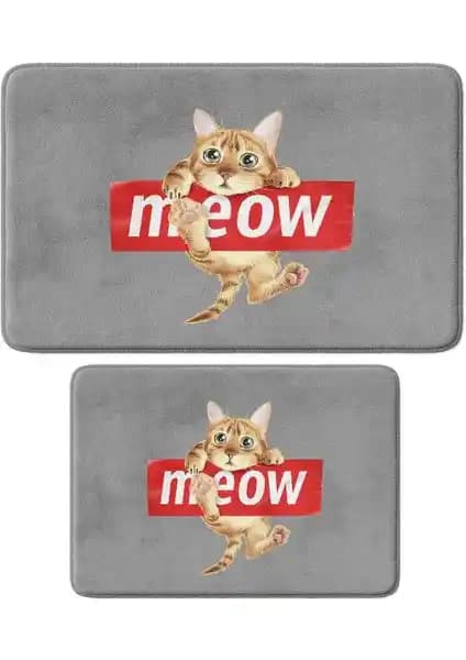 Monnhein Mikrofiber 2'li Banyo Paspası Seti Güvenlik ve Şıklık Sunar